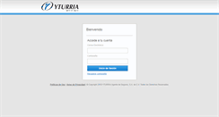 Desktop Screenshot of clientesyturria.com